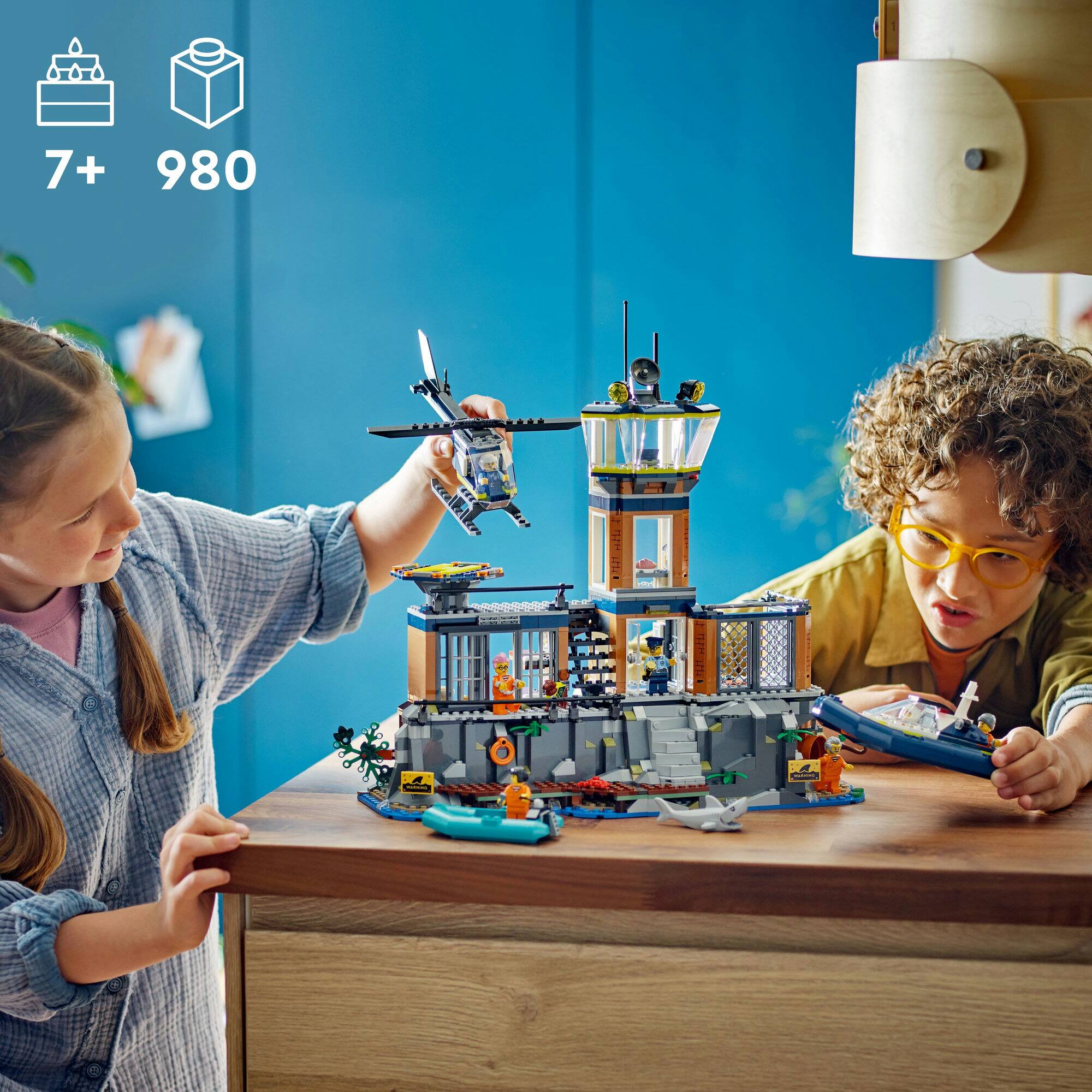 LEGO® City Police Prison Island Building Toy 60419